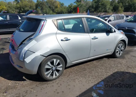 2013 Nissan Leaf Sl из США, поврежденный, VIN 1N4AZ0CP0DC424226